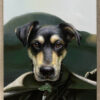 lord of the rings hobbit dog painting