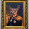 framed archduke artwork of dog