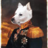 the archduke dog oil painting