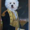 washington custom dog painting