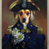 lord nelson painting of dog