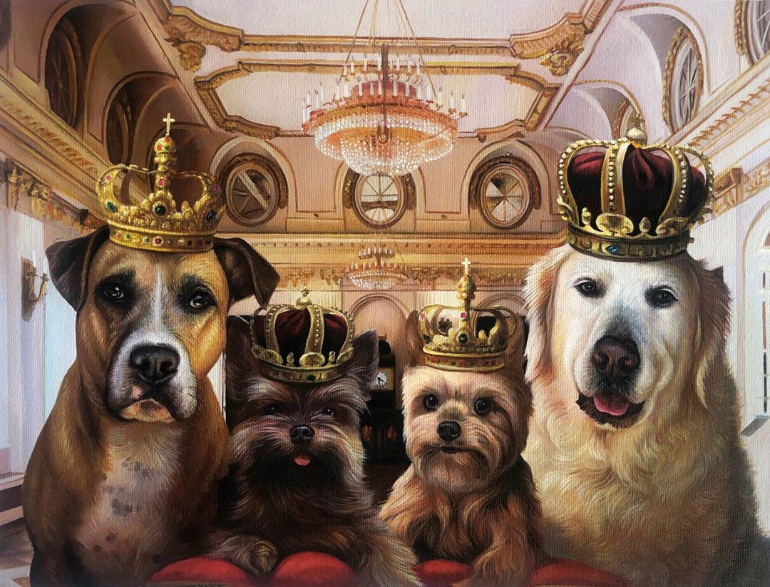 Dog Paintings & Portraits Splendid Beast Pet Portraits